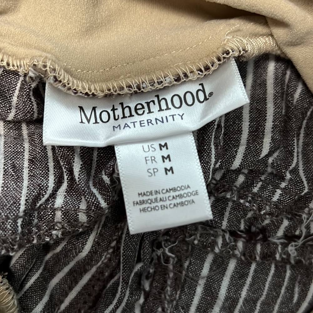 Linen Maternity Pants - Picture 2 of 5